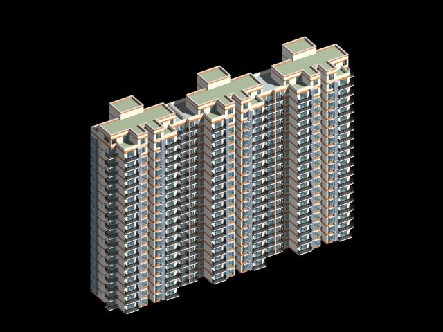 city government office building architectural design - 104 3Dモデル .c4d .max .obj .3ds .fbx .stl .blend 