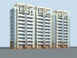city government office building architectural design - 112 Modello 3D