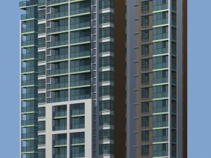 city government office building architectural design - 115 3D Model