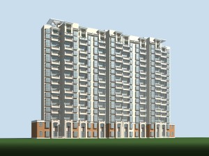 city government office building architectural design - 123 3Dモデル