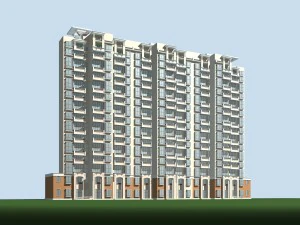 city government office building architectural design - 123 3D Model