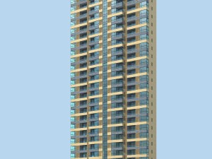 city government office building architectural design - 124 Model 3D