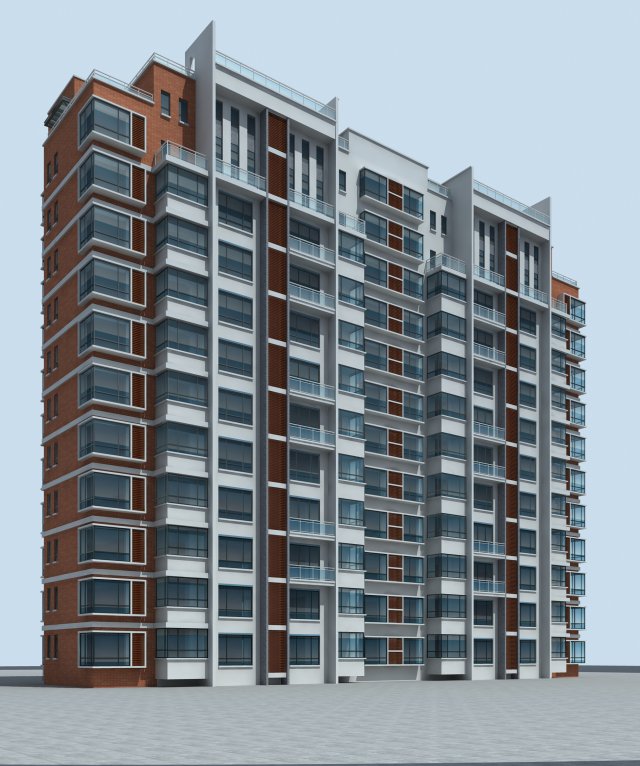city government office building architectural design - 125 Modelo 3D .c4d .max .obj .3ds .fbx .stl .blend