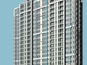 city government office building architectural design - 126 3D Model