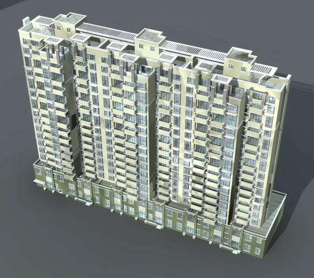 city government office building architectural design - 128 3D Model .c4d .max .obj .3ds .fbx .stl .blend 
