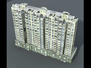 city government office building architectural design - 128 3Dモデル