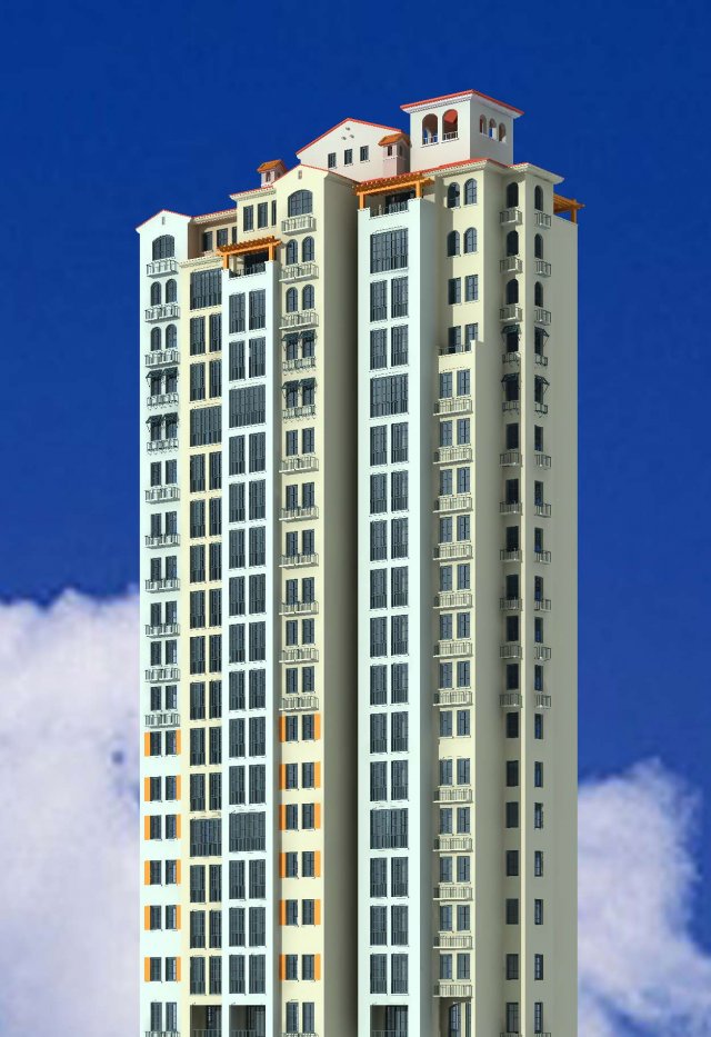 city government office building architectural design - 138 3D Model .c4d .max .obj .3ds .fbx .stl .blend 