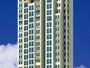 city government office building architectural design - 138 3D Model