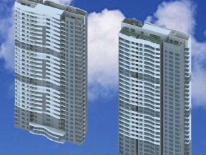 शहर के सरकारी कार्यालय भवन का वास्तुशिल्प डिजाइन - 139 3D मॉडल