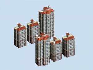 city government office building architectural design - 140 3Dモデル