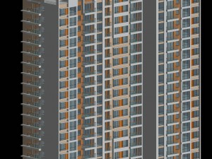 city government office building architectural design - 144 Modèle 3D