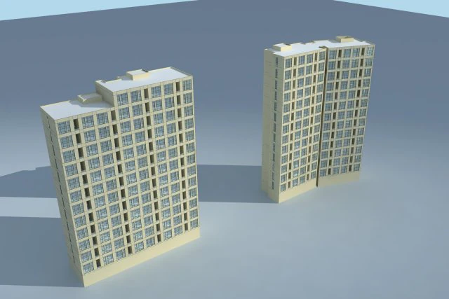 city government office building architectural design - 147 3D Model .c4d .max .obj .3ds .fbx .stl .blend 