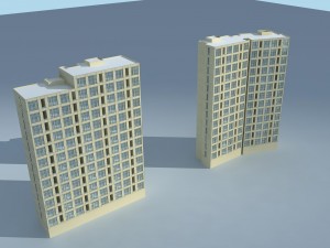 city government office building architectural design - 147 Modelo 3D