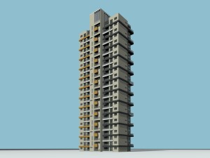 city government office building architectural design - 149 3Dモデル