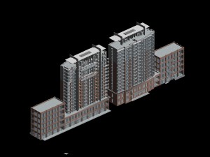 city government office building architectural design - 150 3D-Modell