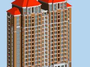 city government office building architectural design - 153 3D Model