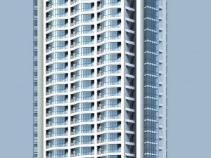city government office building architectural design - 155 Modèle 3D