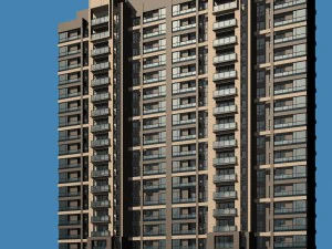 city government office building architectural design - 157 3D Model