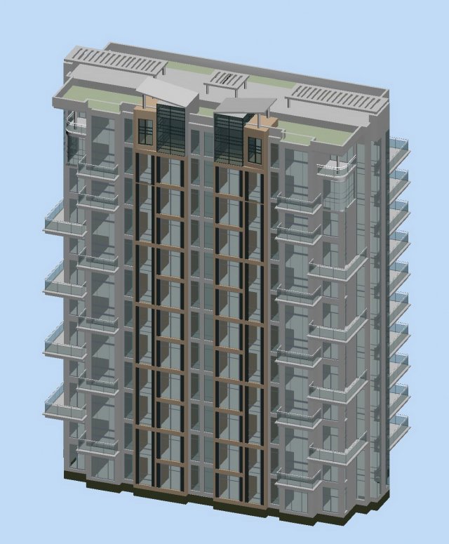 city government office building architectural design - 162 3D मॉडल .c4d .max .obj .3ds .fbx .stl .blend 