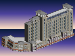 city government office building architectural design - 164 3D Model
