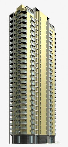city government office building architectural design - 175 3D Модель .c4d .max .obj .3ds .fbx .stl .blend 