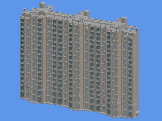 city government office building architectural design - 180 3D 模型 .c4d .max .obj .3ds .fbx .stl .blend 