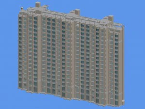 city government office building architectural design - 180 3D Model