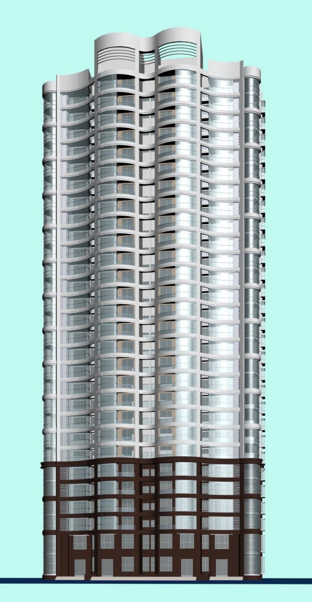 city government office building architectural design - 192 Modelo 3D .c4d .max .obj .3ds .fbx .stl .blend