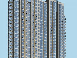 city government office building architectural design - 202 3D Model