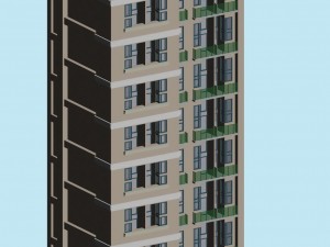 city government office building architectural design - 203 3D मॉडल