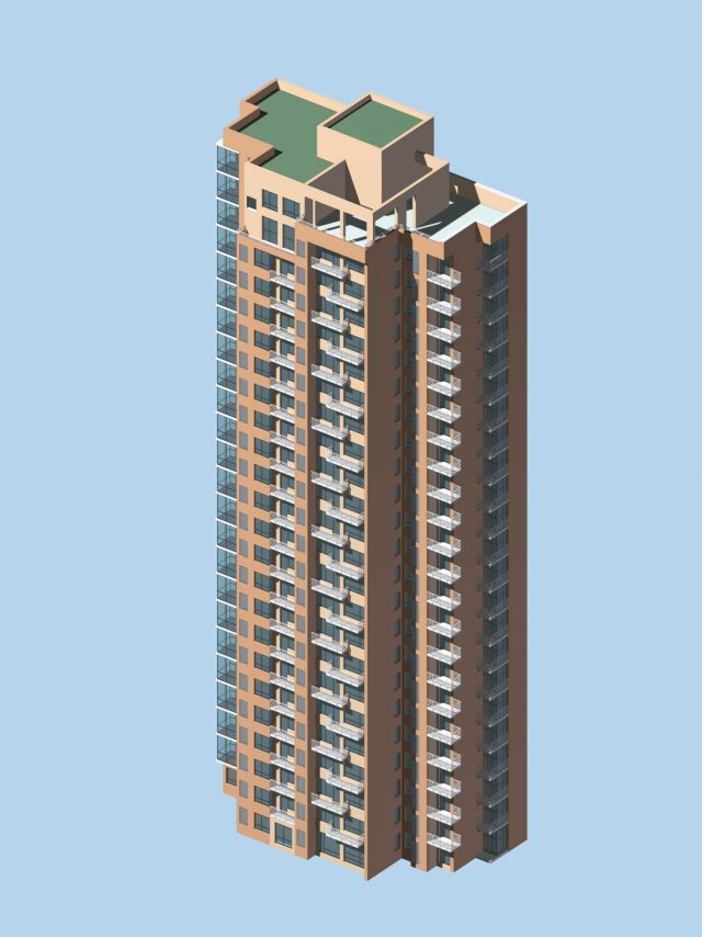 city government office building architectural design - 205 Model 3D .c4d .max .obj .3ds .fbx .stl .blend 