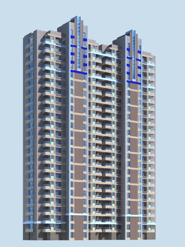 city government office building architectural design - 211 3D Model .c4d .max .obj .3ds .fbx .stl .blend 