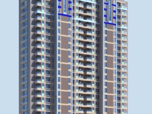 city government office building architectural design - 211 3D Model