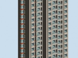 city government office building architectural design - 220 3D 模型