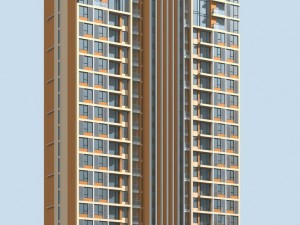 city government office building architectural design - 221 3D Model