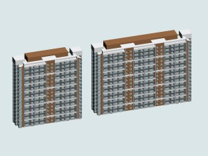 city government office building architectural design - 223 Modelo 3D