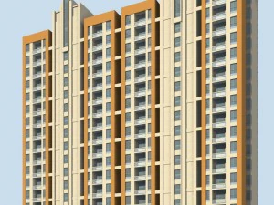 city government office building architectural design - 224 3D Model