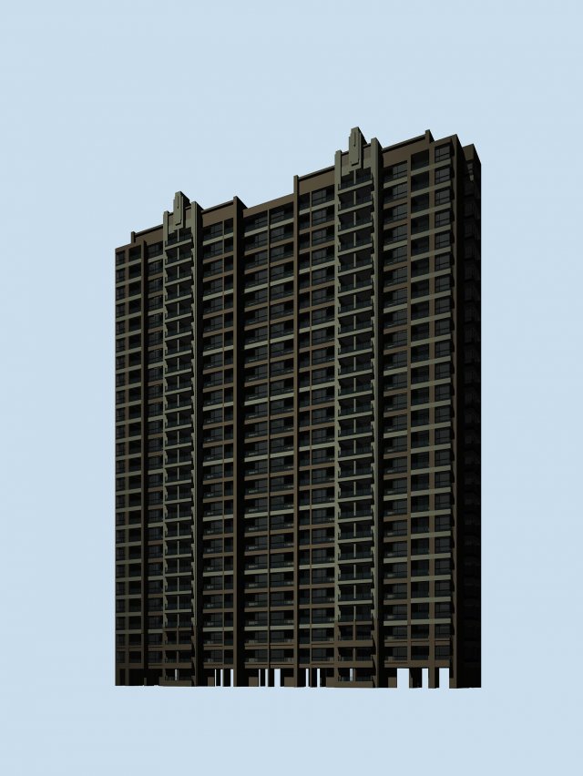 city government office building architectural design - 225 Modelo 3D .c4d .max .obj .3ds .fbx .stl .blend 