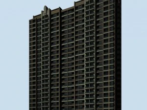 city government office building architectural design - 225 3D Model