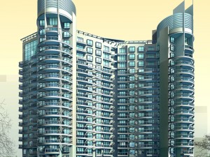 city government office building architectural design - 245 3D 模型