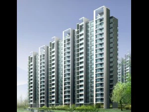 dise&ntilde;o arquitect&oacute;nico del edificio de oficinas del gobierno de la ciudad - 246 Modelo 3D