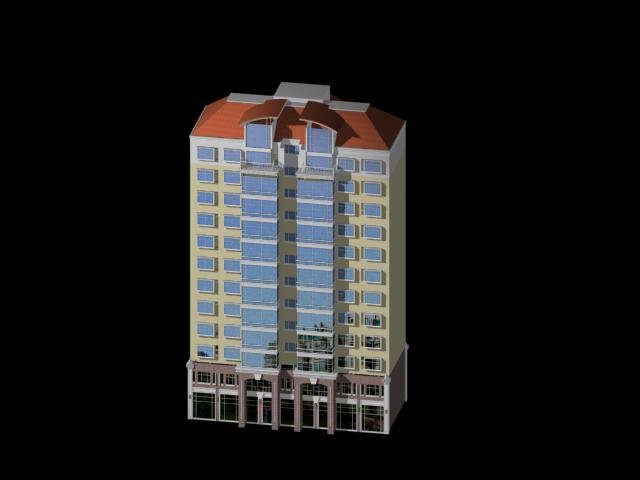 city government office building architectural design - 247 Model 3D .c4d .max .obj .3ds .fbx .stl .blend 