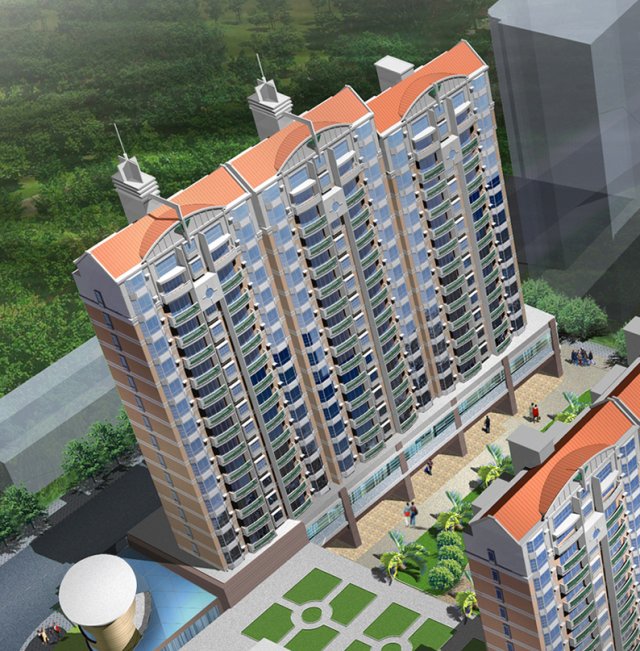 city government office building architectural design - 249 3D Модель .c4d .max .obj .3ds .fbx .stl .blend 