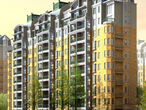 city government office building architectural design - 254 3D Model