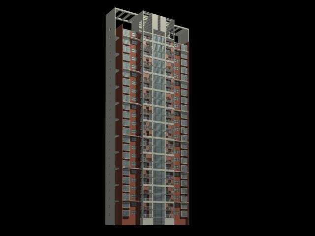 city government office building architectural design - 256 3D Model .c4d .max .obj .3ds .fbx .stl .blend