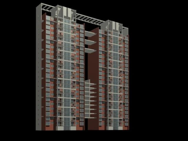 city government office building architectural design - 258 3D Model .c4d .max .obj .3ds .fbx .stl .blend 