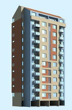 city government office building architectural design - 273 Modèle 3D .c4d .max .obj .3ds .fbx .stl .blend 
