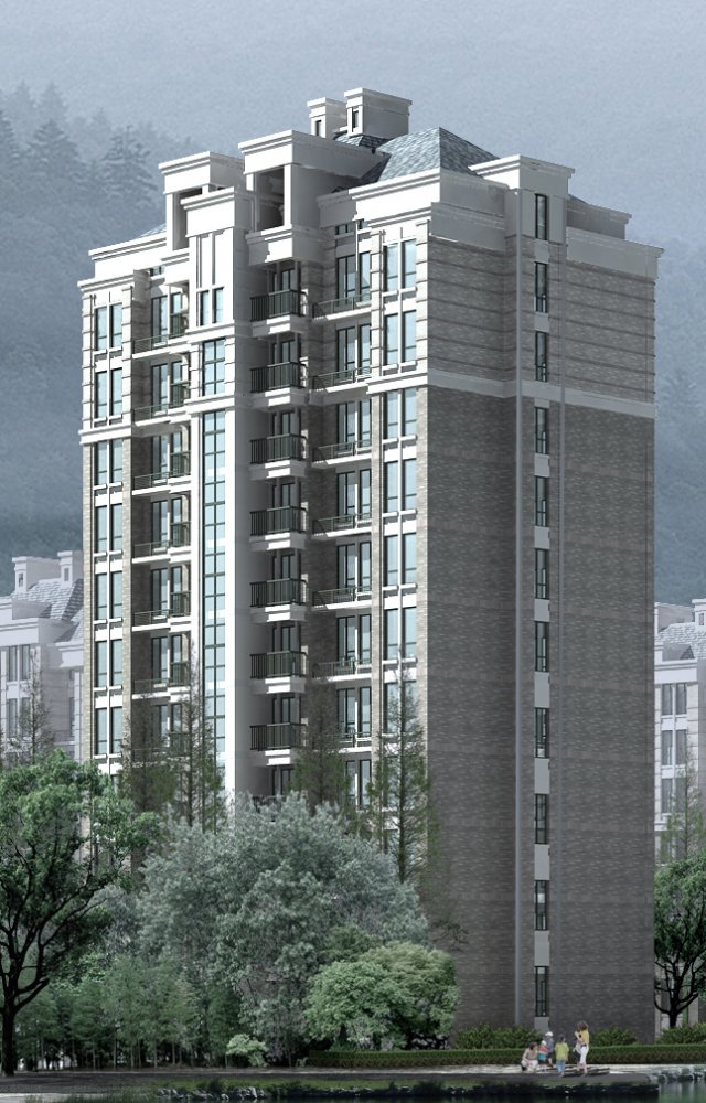 city government office building architectural design - 280 3Dモデル .c4d .max .obj .3ds .fbx .stl .blend 