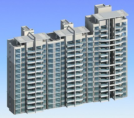 city government office building architectural design - 283 3Dモデル .c4d .max .obj .3ds .fbx .stl .blend 