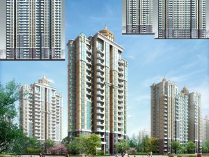 city government office building architectural design - 285 3Dモデル